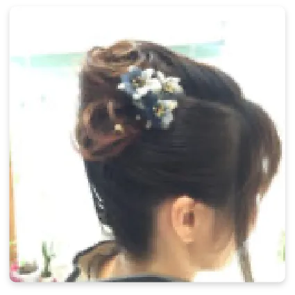 ヘアーセット例
